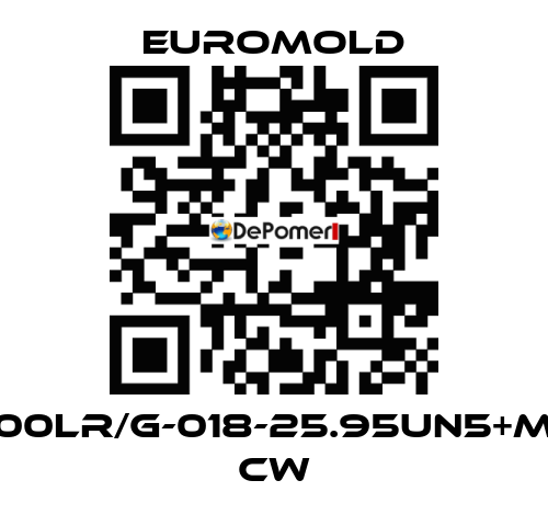 (M400LR/G-018-25.95UN5+MWS) CW EUROMOLD