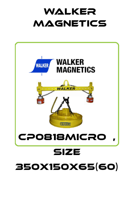 CP0818MICRO  , size 350x150x65(60) Walker Magnetics