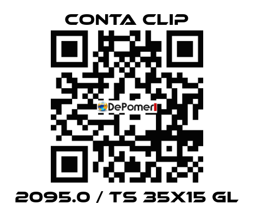 2095.0 / TS 35x15 GL Conta Clip