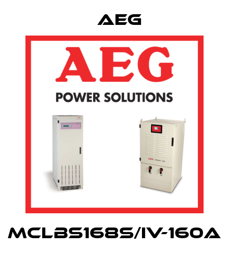 MCLbs168S/IV-160A AEG