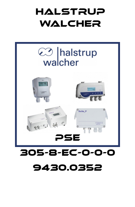 PSE 305-8-EC-0-0-0 9430.0352 Halstrup Walcher