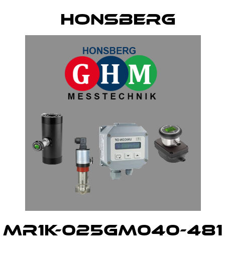 MR1K-025GM040-481 Honsberg