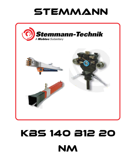 KBS 140 B12 20 NM Stemmann