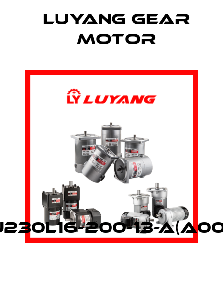 UJ230L16-200-13-A(A002) Luyang Gear Motor