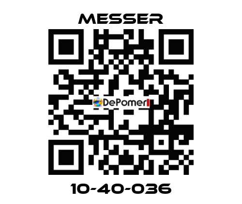 10-40-036 Messer