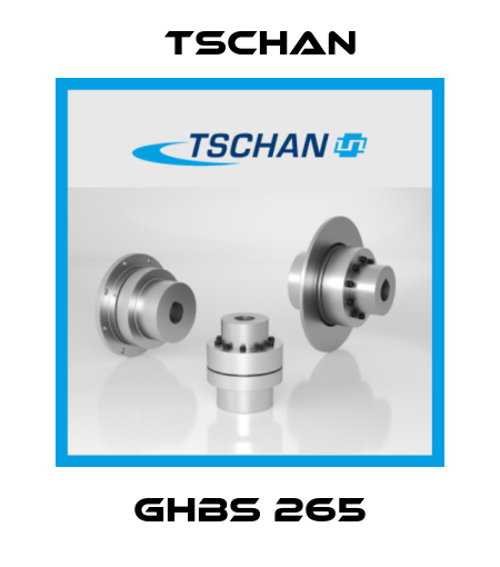 GHBS 265 Tschan