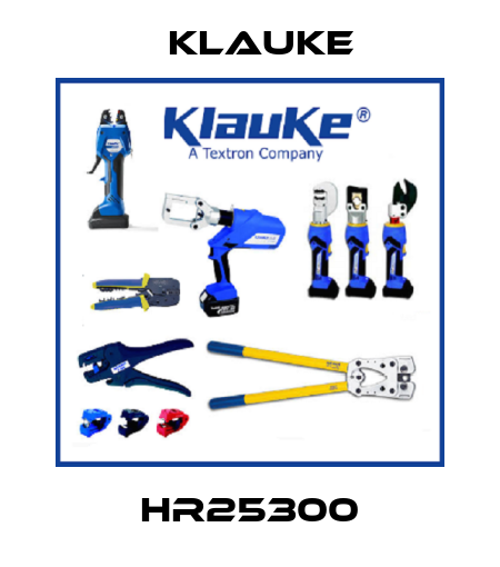 HR25300 Klauke