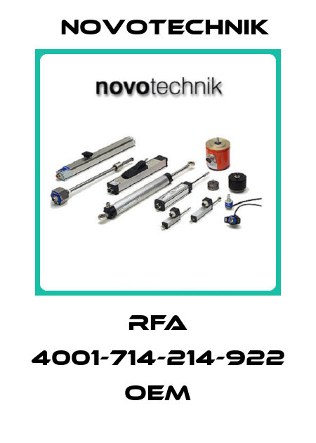 RFA 4001-714-214-922 OEM Novotechnik