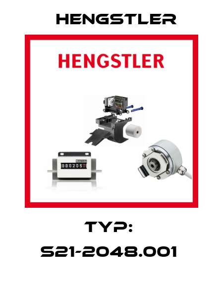 TYP:  S21-2048.001  Hengstler
