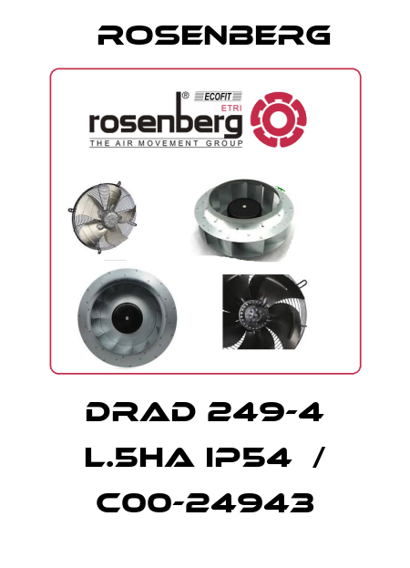 DRAD 249-4 L.5HA IP54  / C00-24943 Rosenberg