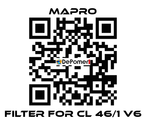 filter for CL 46/1 V6 Mapro