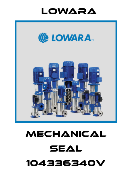 mechanical seal 104336340V Lowara