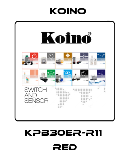KPB30ER-R11  RED Koino