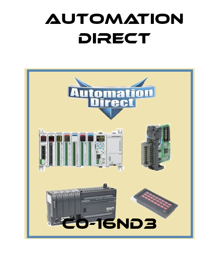 C0-16ND3 Automation Direct