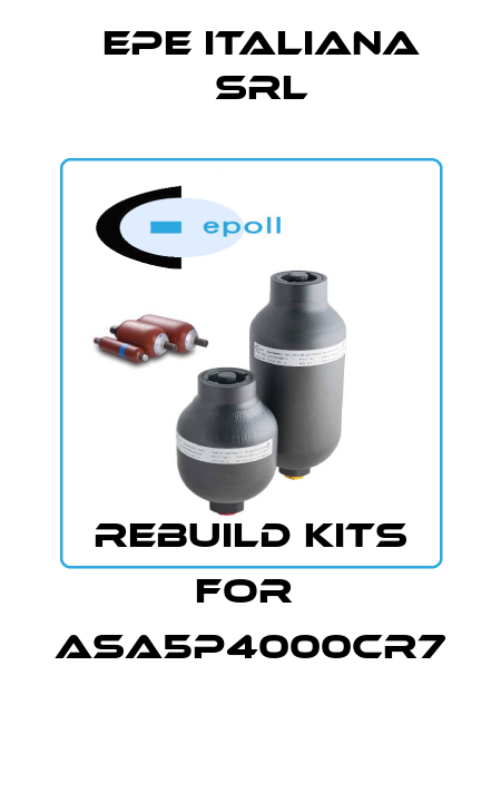 rebuild kits for  ASA5P4000CR7 EPE Italiana Srl