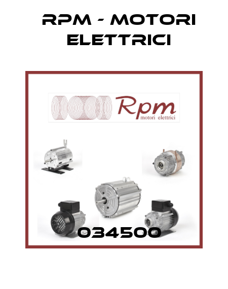 С034500 RPM - Motori elettrici