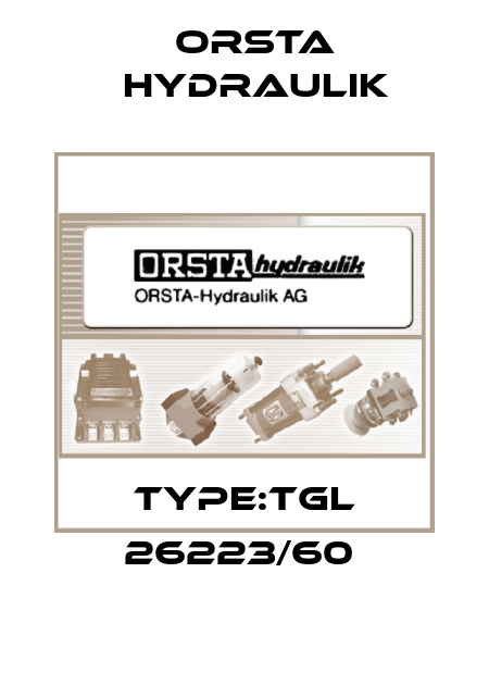TYPE:TGL 26223/60  Orsta Hydraulik