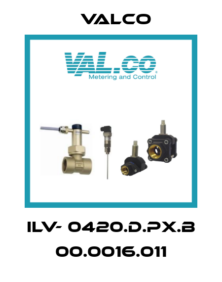 ILV- 0420.D.PX.B 00.0016.011 Valco
