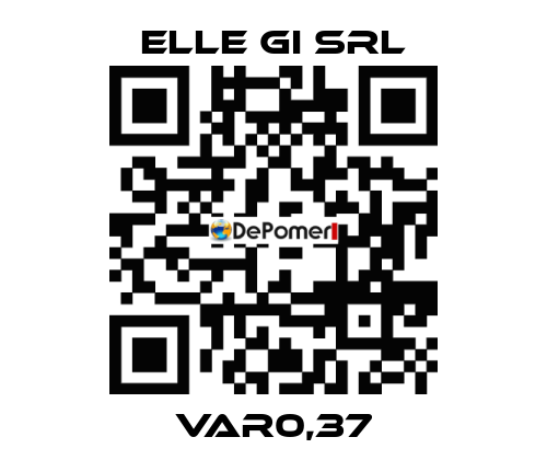 VAR0,37 ELLE GI SRL