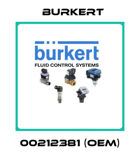 00212381 (OEM) Burkert