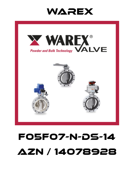 F05F07-N-DS-14 AZN / 14078928 Warex