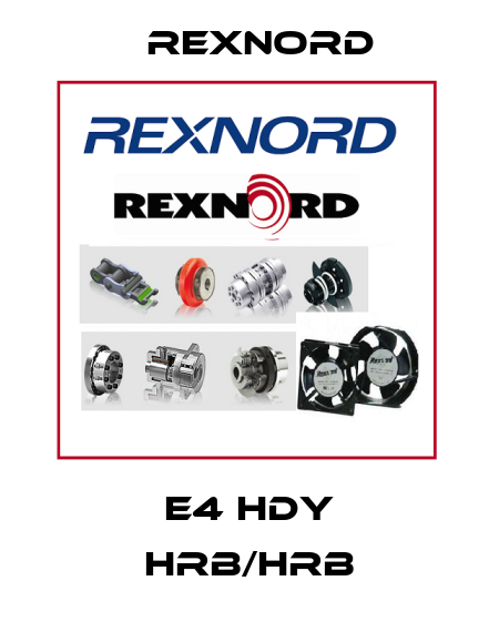 E4 HDY HRB/HRB Rexnord