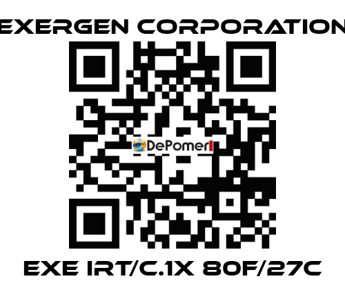 EXE IRT/C.1X 80F/27C Exergen Corporation