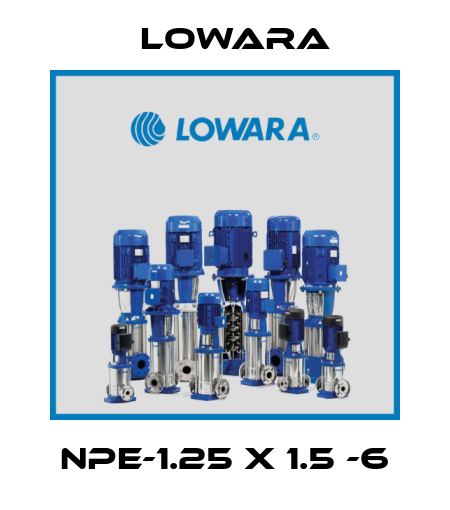 NPE-1.25 x 1.5 -6 Lowara