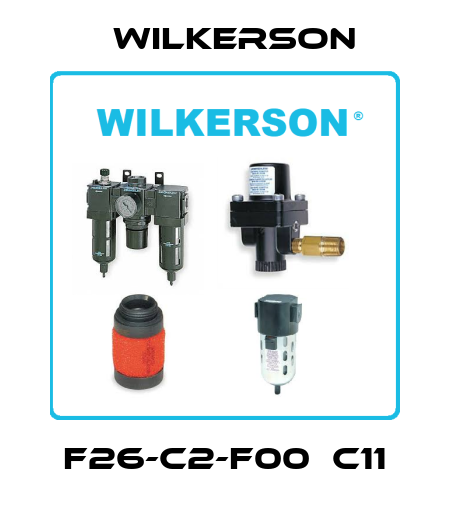 F26-C2-F00  C11 Wilkerson