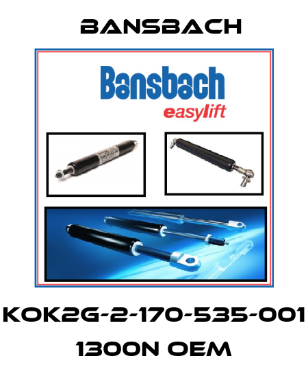 KOK2G-2-170-535-001 1300N OEM Bansbach