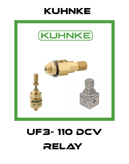 UF3- 110 DCV RELAY  Kuhnke