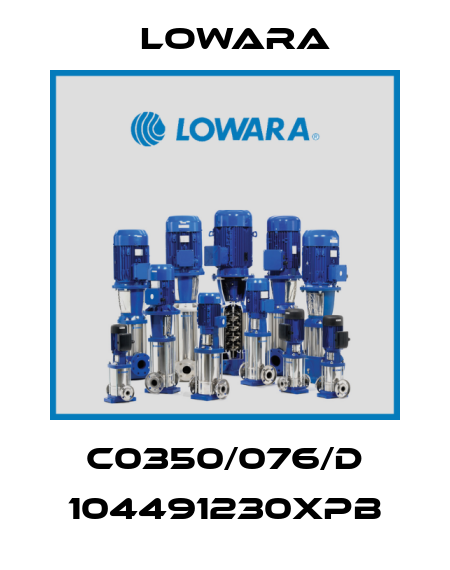 C0350/076/D 104491230XPB Lowara