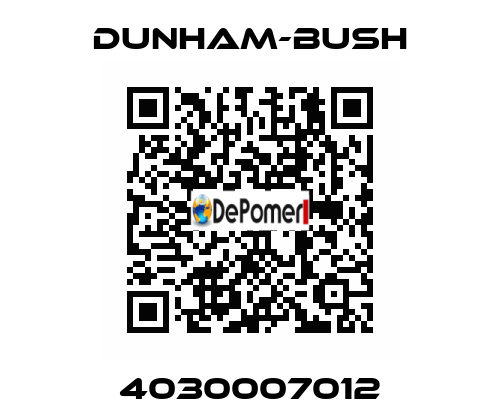 4030007012 Dunham-Bush