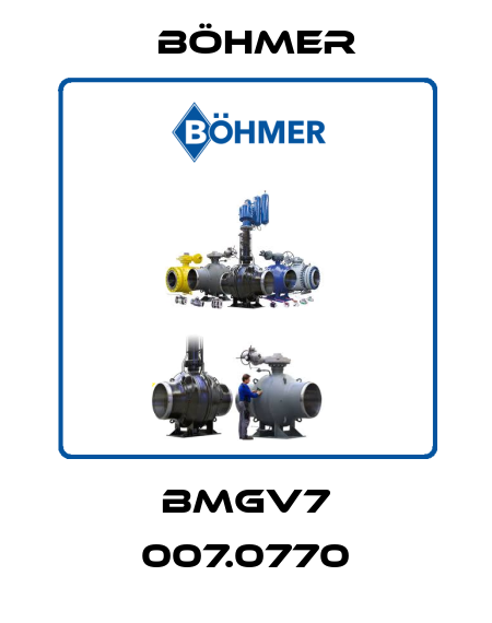 BMGV7 007.0770 Böhmer