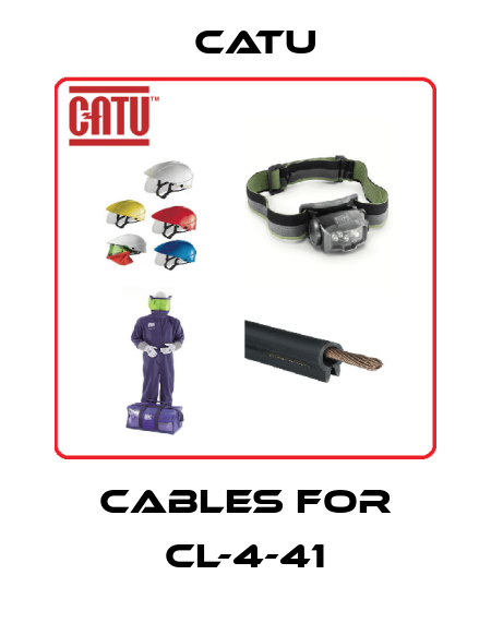 Cables for CL-4-41 Catu
