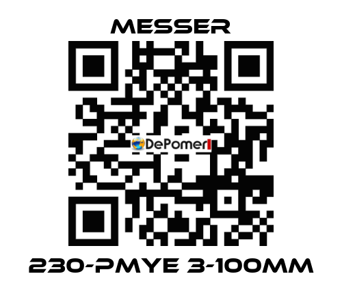 230-PMYE 3-100mm Messer