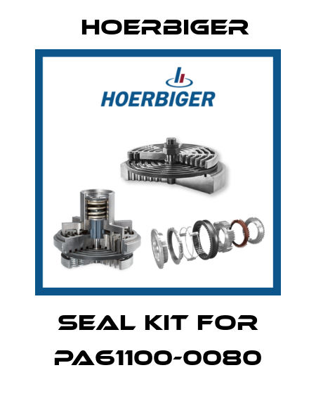 seal kit for PA61100-0080 Hoerbiger