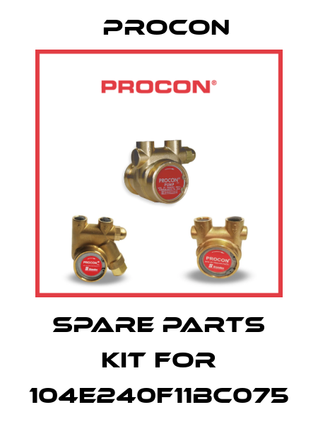 Spare parts kit for 104E240F11BC075 Procon