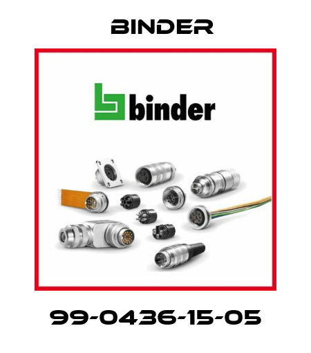 99-0436-15-05 Binder