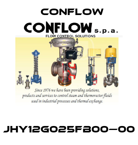 JHY12G025FB00—00 CONFLOW