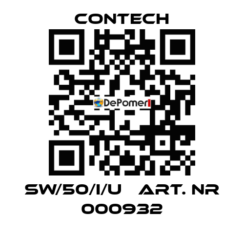 SW/50/I/U   Art. nr 000932 Contech