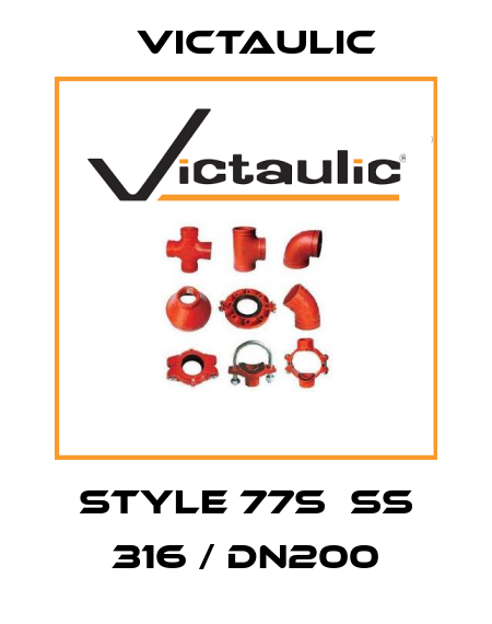 Style 77S  SS 316 / DN200 Victaulic