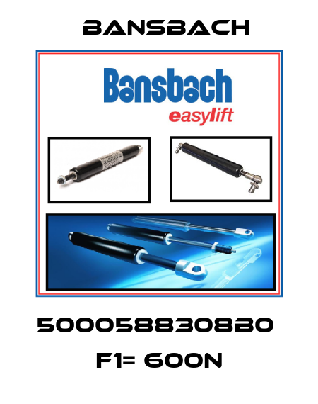5000588308B0  F1= 600N Bansbach