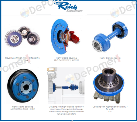 AC-T3.UN RUBBER ELEMENT Reich Kupplungen