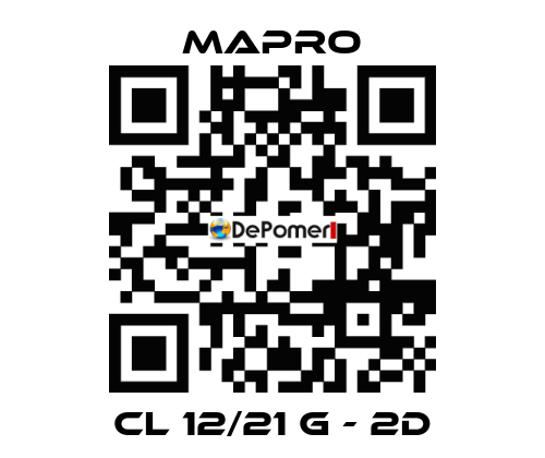 CL 12/21 G - 2D Mapro