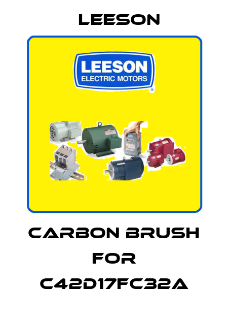 carbon brush for C42D17FC32A Leeson