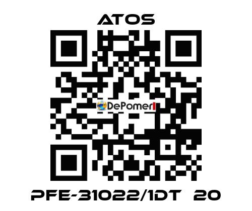 PFE-31022/1DT  20 Atos