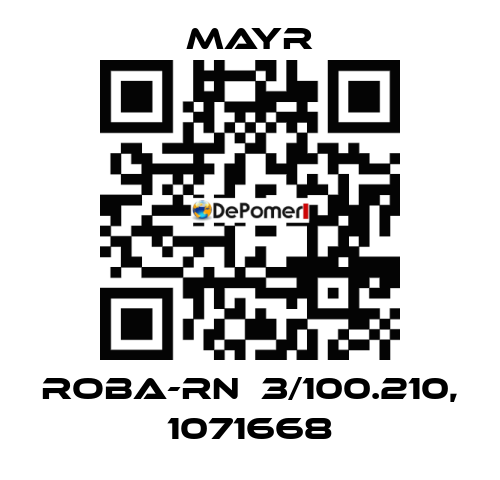 ROBA-RN  3/100.210, 1071668 Mayr