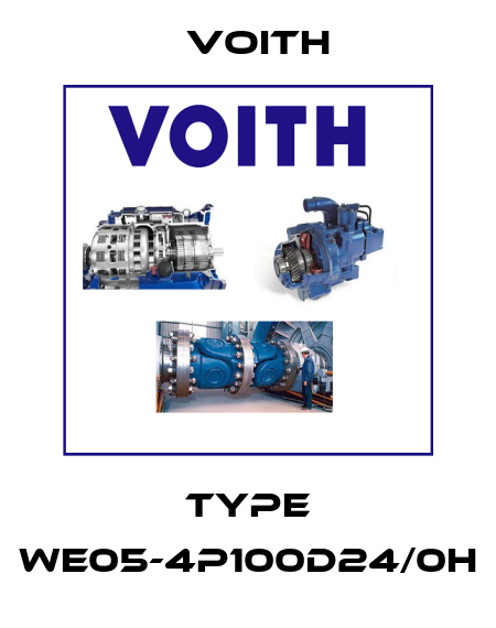 Type WE05-4P100D24/0H Voith