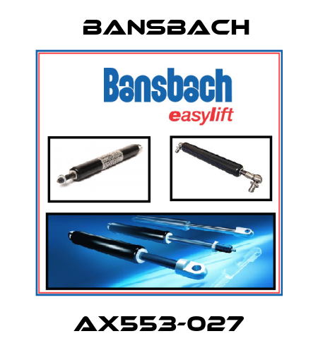 AX553-027 Bansbach